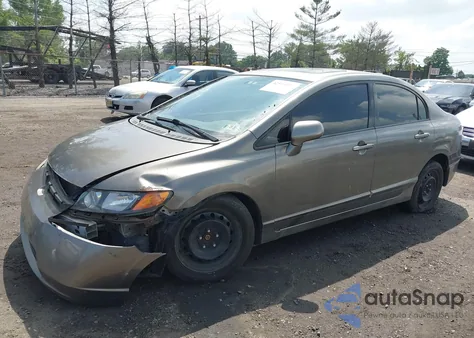 2008 Honda Civic Ex-L из США, поврежденный, VIN 2HGFA16978H345764